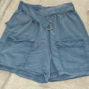 Light Jean Shorts